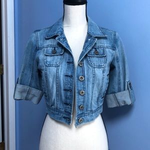 Cropped Denim Jacket